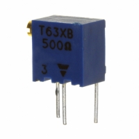 T63XB501KT20 TRIMMER 500 OHM 0.25W TH