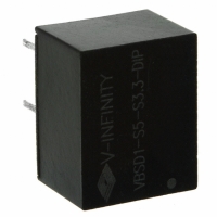 VBSD1-S5-S3.3-DIP CONVERTER DC/DC 3.3V OUT 1W
