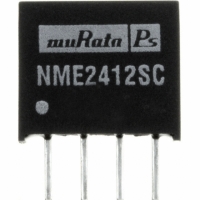 NME2412SC CONV DC/DC 1W 24VIN 12V SIP SGL