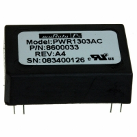 PWR1303AC CONV DC/DC +/-5V +/-150MA DIP