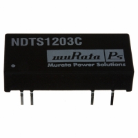 NDTS1205C CONV DC/DC 3W 12VIN 5VOUT DIP24