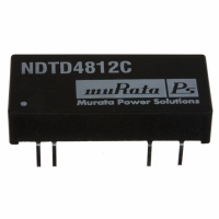 NDTD4812C CONV DC/DC 3W 48VIN 12VOUT DIP24