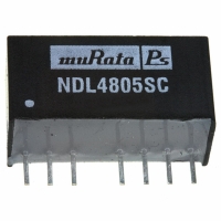 NDL4805SC CONV DC/DC 2W 48VIN 5VOUT SIP