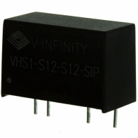 VHS1-S12-S12-SIP CONVERTER DC/DC 12V OUT 1W