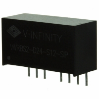 VWRBS2-D24-S12-SIP CONVERTER DC/DC 12V OUT 2W