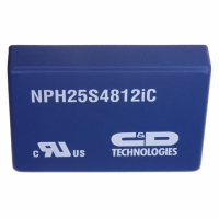 NPH25S4812IC CONV DC/DC 25W48VIN 12.1VOUT DIP