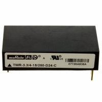 TWR-3.3/4-15/250-D24-C CONV DC/DC TRI OUT 3.3,15,-15V