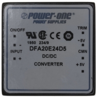 DFA20E24D5 CONVERTER DC-DC 20W +5V/-5V DUAL