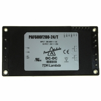 PAF600F280-24/T DC-DC CONVERTER 24VDC 600W 25A