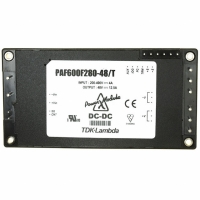 PAF600F280-48/T DC-DC CONVERTR 48VDC 600W 12.5A