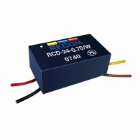 RCD-24-0.70/W/X1 LED DRIVER CONST .7A 2-35VOUT