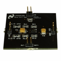 LM4941SDBD/NOPB BOARD EVALUATION LM4941