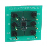 XCL206B123-EVB BOARD EVAL XCL206B123AR-G 1.2V