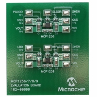 MCP1256/7/8/9EV BOARD EVAL FOR MCP1256/7/8/9