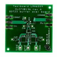 CLC730136/NOPB EVAL BOARD SNGL HI-SPEED BUFFER