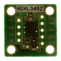 EVAL-ADXL345Z BOARD EVALUATION FOR ADXL345