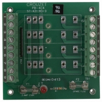 PB-4C4 MOUNT BOARD 4POS FOR C4 SER MOD