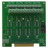 PB-16Q MOUNT BOARD 16POS FOR QUAD SER