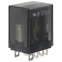 PCLH-206A1S,000 RELAY GP DPDT 15A 110VAC PLUGIN