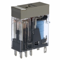 G2R-2-SN DC24(S) RELAY DPDT 24VDC PLUG-IN W/LED