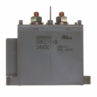 G9EC-1-B DC24 RELAY IND SPST 200ADC WIRE TERM