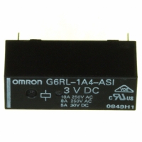 G6RL-1A4-ASI-DC3 RELAY POWER SPST-NO 3VDC PCB