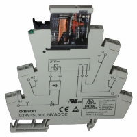 G2RV-SL500 AC/DC24 RELAY PWR SPDT 6A 24VDC DIN SKT