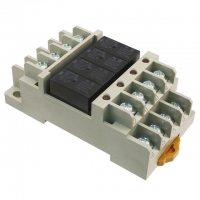 G6B-4BND DC12 RELAY TERM BLOCK 5A 4POS 12VDC