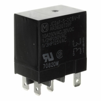 JC2AF-S-DC6V-F RELAY PWR DPST 10A 6VDC PLUG-IN