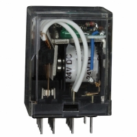 HC4-HL-DC24V RELAY PWR 5A 4PDT 24VDC PLUG-IN