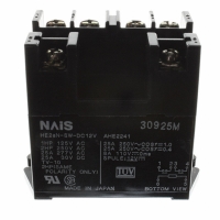 HE2AN-SW-DC12V RELAY POWER 25A 12VDC SCREW WIDE