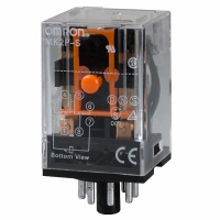 MK2P-S-AC24 RELAY DPDT 24VAC POWER MK SER