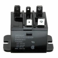 G4B-112T1-C-US-AC240 RELAY PWR SPDT 15A 240VAC