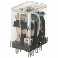 HC2-HL-DC24V RELAY PWR 7A DPDT 24VDC W/LED