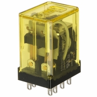 HC2E-H-DC12V RELAY PWR 3A DPDT 12VDC PLUG-IN