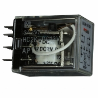 HC2K-DC12V RELAY LATCHING 3A 12VDC PLUG-IN