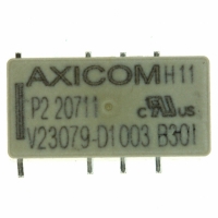 V23079D1003B301 RELAY MINI 2A 12VDC DPDT SMT