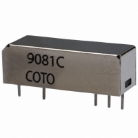 9081C-24-10 RELAY REED SIP SPDT-CO 24V SHLD