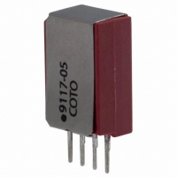 9117-05-10 RELAY REED SIP SPST 5V MAGN SHLD