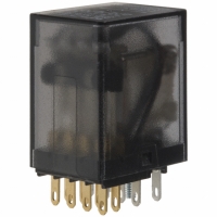 KHAU-17D16-24 RELAY GP 4PDT 1A 24VDC SLD MNT