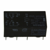 G6A-234P-ST-US DC12 BY OMR RELAY PC MNT DPDT 1A 12VDC