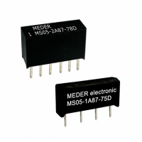 MS05-2A87-78D RELAY REED DPST-NO 5V MICRO SIL