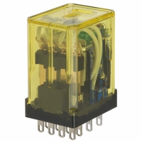 HC4E-L-DC24V RELAY PWR 2A 4PDT 24VDC W/LED