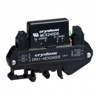 DRA1-MCX240D5 RELAY SSR SPST-NO 280VAC 5A DIN