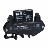 DRA1-MP240D4 RELAY SSR SPST-NO 280VAC 4A DIN