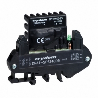 DRA1-SPF240D25R RELAY SSR SPST-NO 280VAC 8A DIN