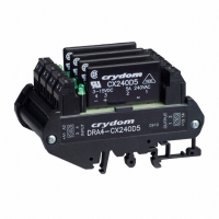 DRA4-CX240D5 RELAY SSR SPST-NO 280VAC 5A DIN