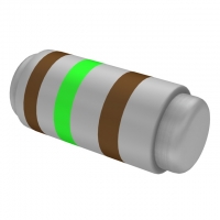 MCP100JR-150R RES CARB FILM 150 OHM 1W 5%