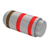 MCP100JR-1K2 RES CARB FILM 1.2K OHM 1W 5%