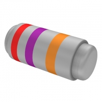 MCP100JR-27R RES CARB FILM 27 OHM 1W 5%